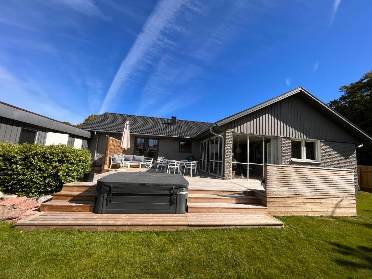 Villa Wunderbares Feriendomizil mit Whirlpool Sölvesborg Exterior foto